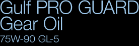 Gulf PRO GUARD Gear Oil 75W-90
